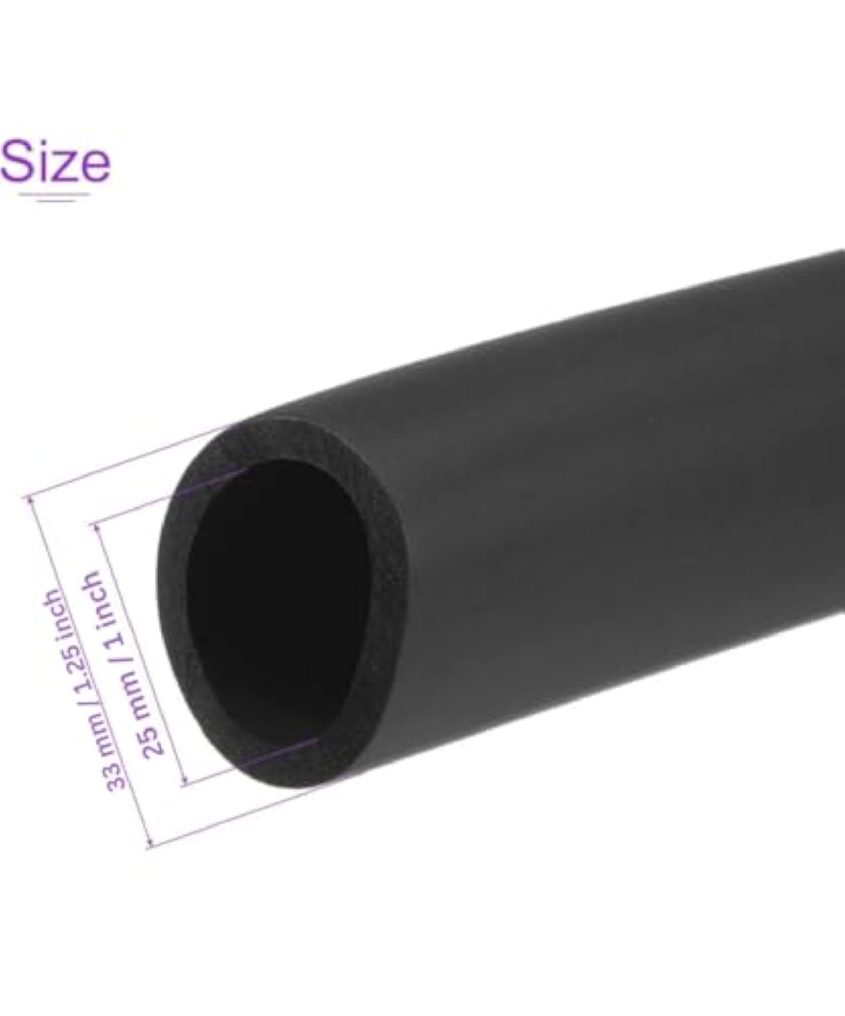 High Density Grip Rubber Handle Grips for Fitness Equipment